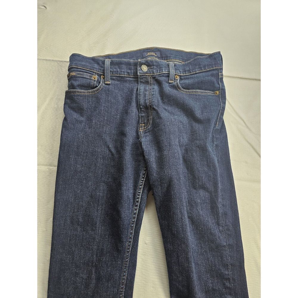 Polo Ralph Lauren Jeans Womens 30 The Tompkins Skinny Dark Blue Mid‎ Rise